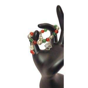 Child's Christmas Holiday Season Charm Bracelet